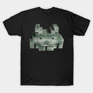 3D Alien - Mossy-Stone T-Shirt